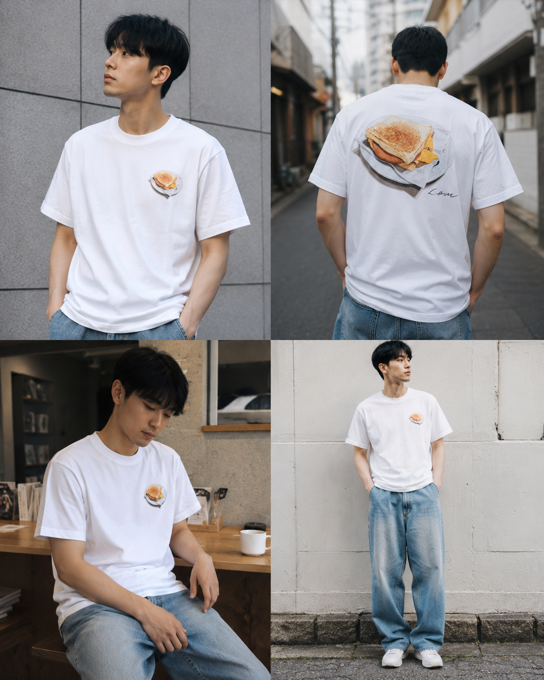 林治安 x Abzolute | 限量聯乘香港美食圖Tee
