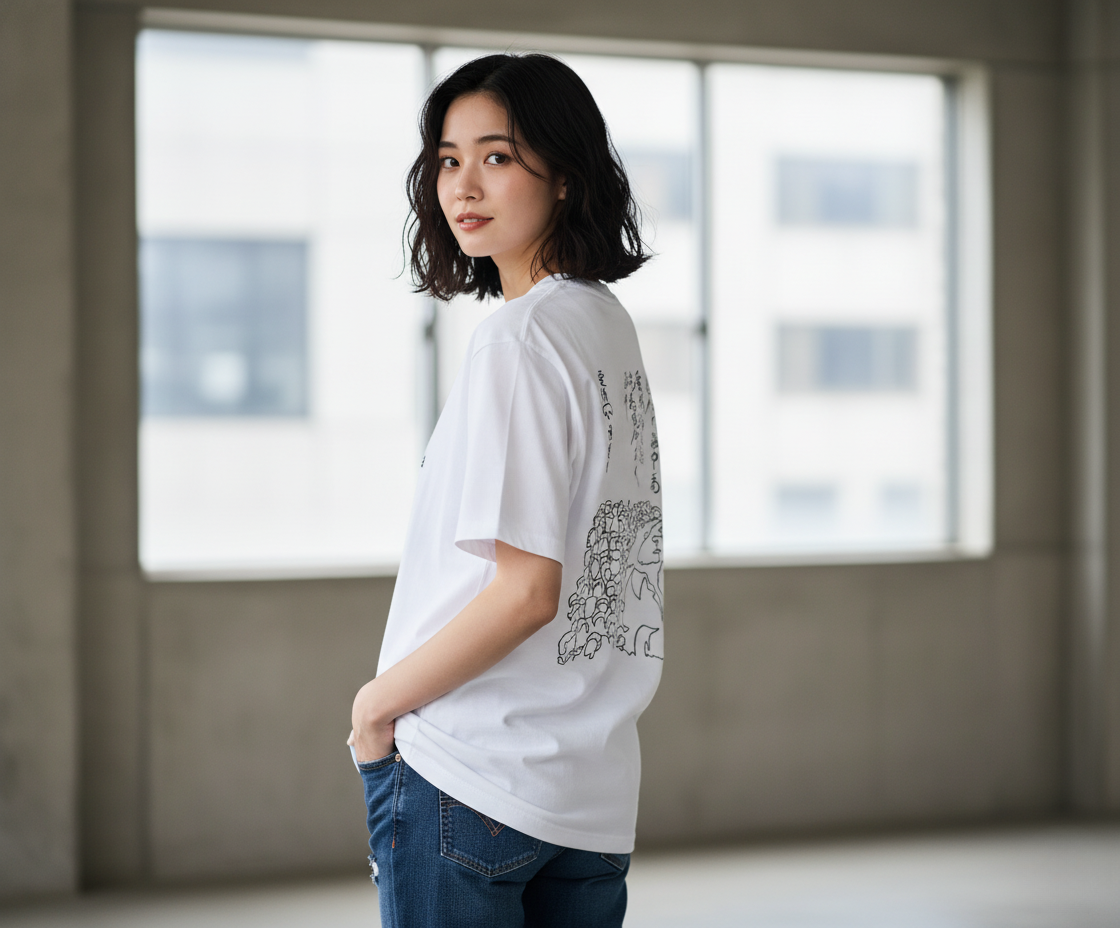 黃獎 x Abzolute | 限量聯乘一筆畫Sorona®混紡Tee